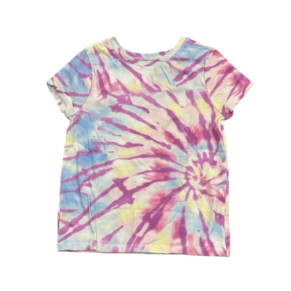 Garanimals Tie-Dye Short Sleeve Tee - Pink, Yellow, Blue
